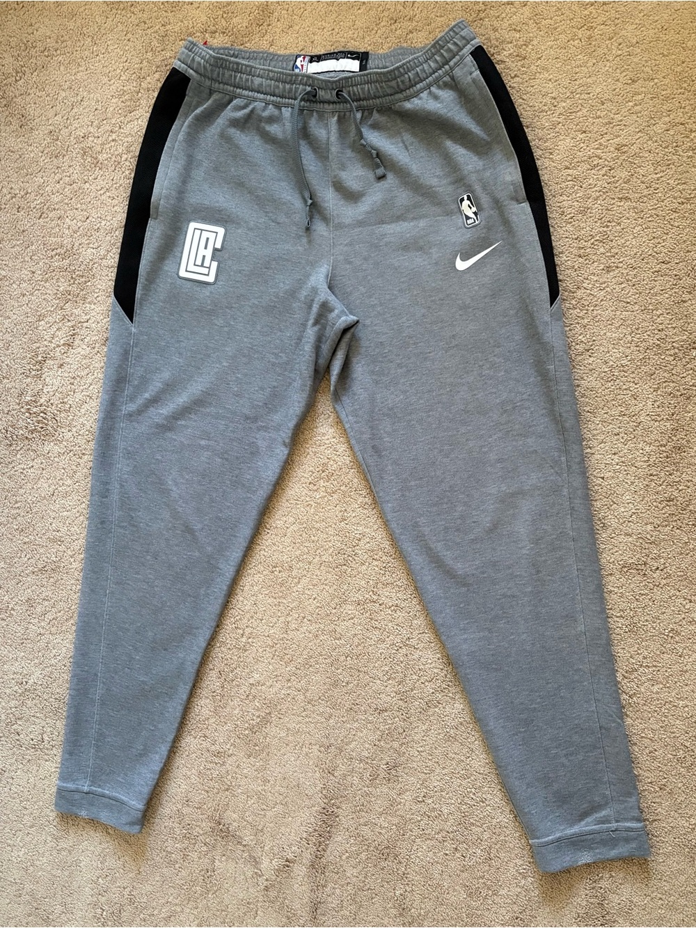 Nike Los Angeles Clippers Showtime Men’s Sweatpants size XL Tall